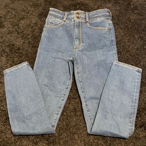 Abercrombie Ultra high rise super skinny jeans